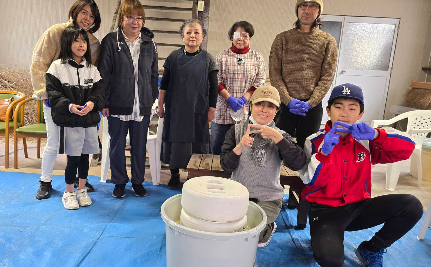 株式会社光会館 たくわん漬け体験